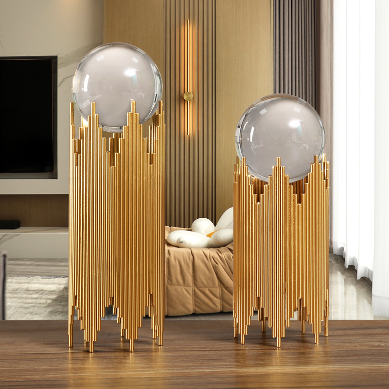 Lighting Room Decor Items - クリスタルブックセンターテーブル装飾、家の装飾、リビングルームのアイテム、豪華なテレビキャビネットのデザイン、家の照明、照明付きのガラスワイン