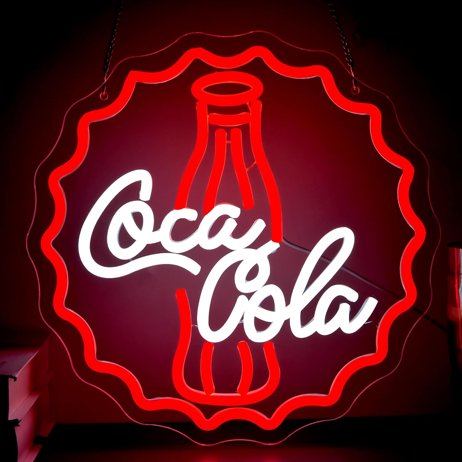 Restaurant Lighting Decoration - コーラネオンサインアートウォールライトUSB LEDネオンライトバー、レストラン、クラブ、パーティー、寝室の装飾用、カスタマイズギフト