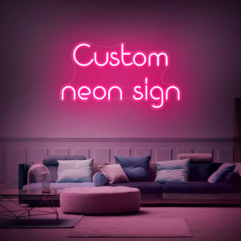 Neon Sign Custom Led - カスタムネオンLEDサイン DIY大型手作りネオンライト ネオンナイト 会社名ロゴ サロン 屋外防水