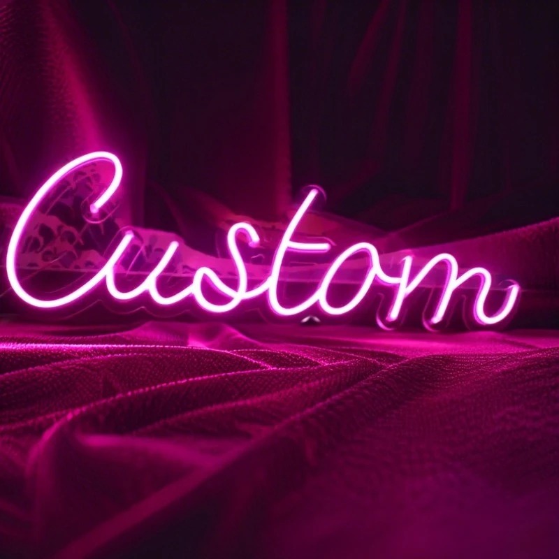 Neon Sign Custom Led - カスタムネームネオンサイン - USB調光可能なLEDライト、カスタムネーム装飾、自宅、バー、壁、パブ、パーティー用パーソナライズされた誕生日プレゼント