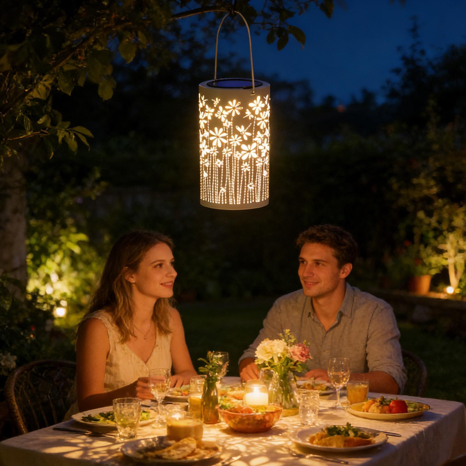 屋外用ランタン ポーチ用 防水フラワーランプ 装飾用ソーラー - Lighting Decoration Outdoor のレビューと価格