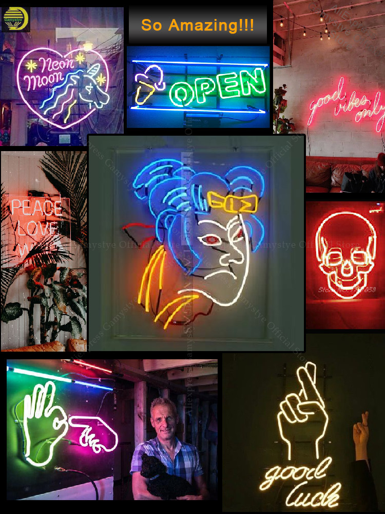ネオンサインドライブスルーオープン24時間ネオンライトビール - Decor Lighting Opening Hours のレビューと価格