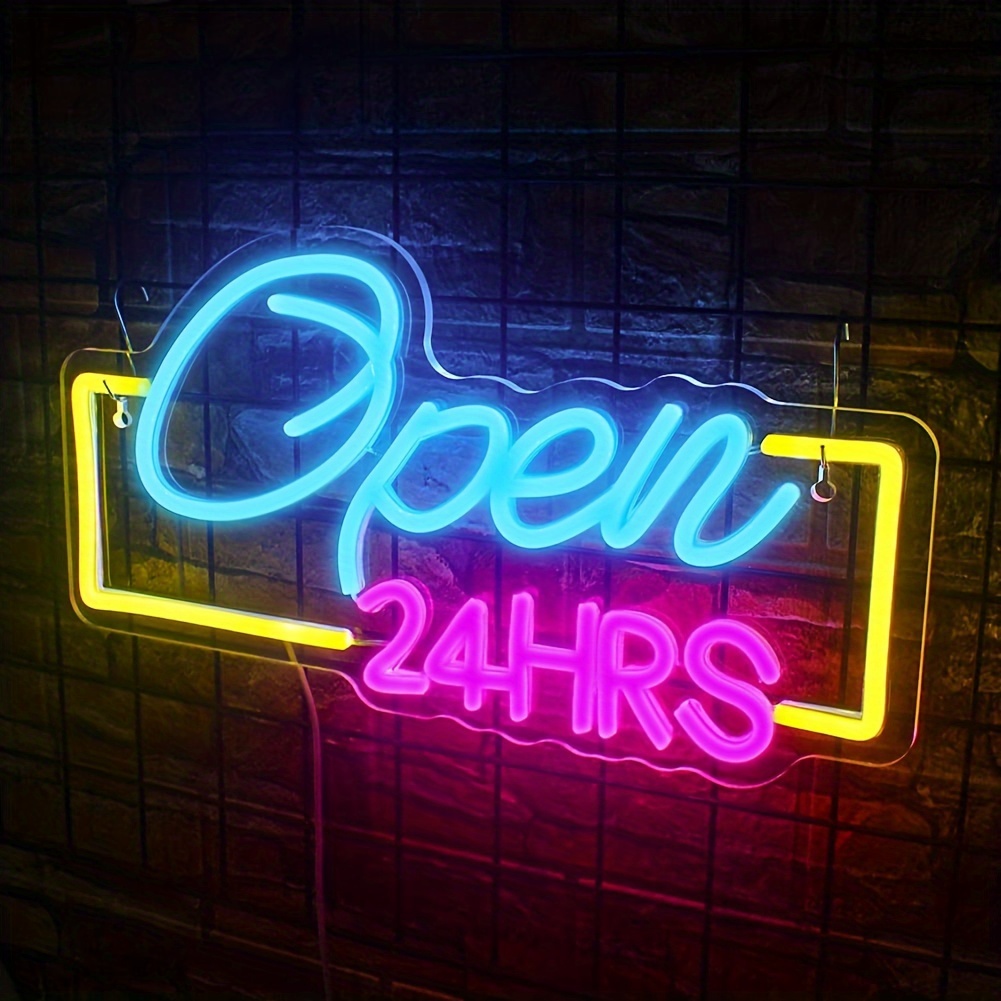 壁装飾用LEDネオンサインライト,室内常夜灯,店舗,コーヒー - Decor Lighting Opening Hours のレビューと価格
