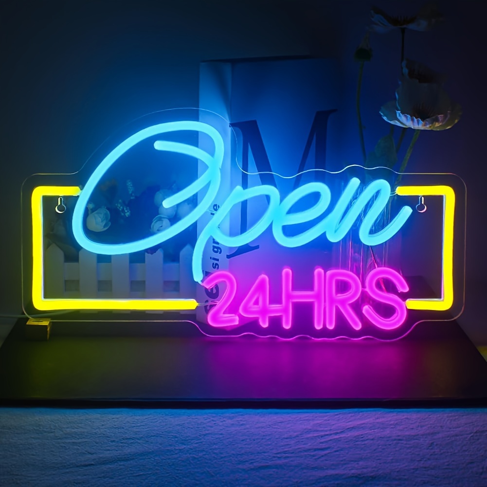 壁装飾用LEDネオンサインライト,室内常夜灯,店舗,コーヒー - Decor Lighting Opening Hours のレビューと価格