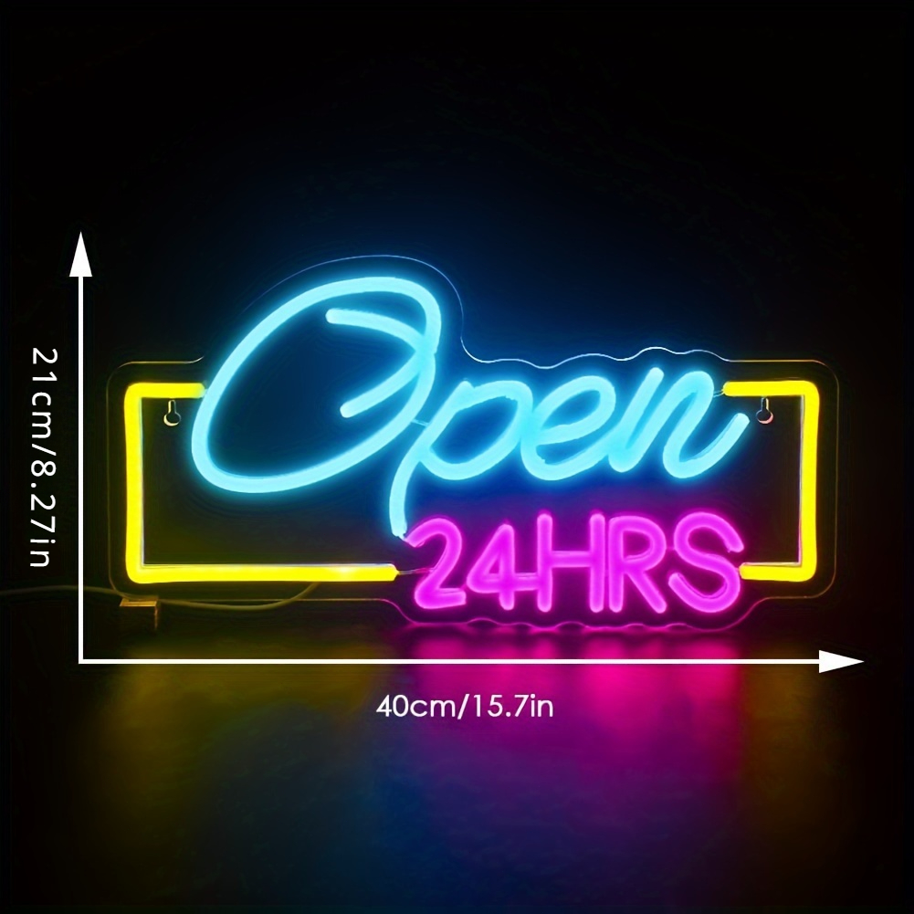 壁装飾用LEDネオンサインライト,室内常夜灯,店舗,コーヒー - Decor Lighting Opening Hours のレビューと価格
