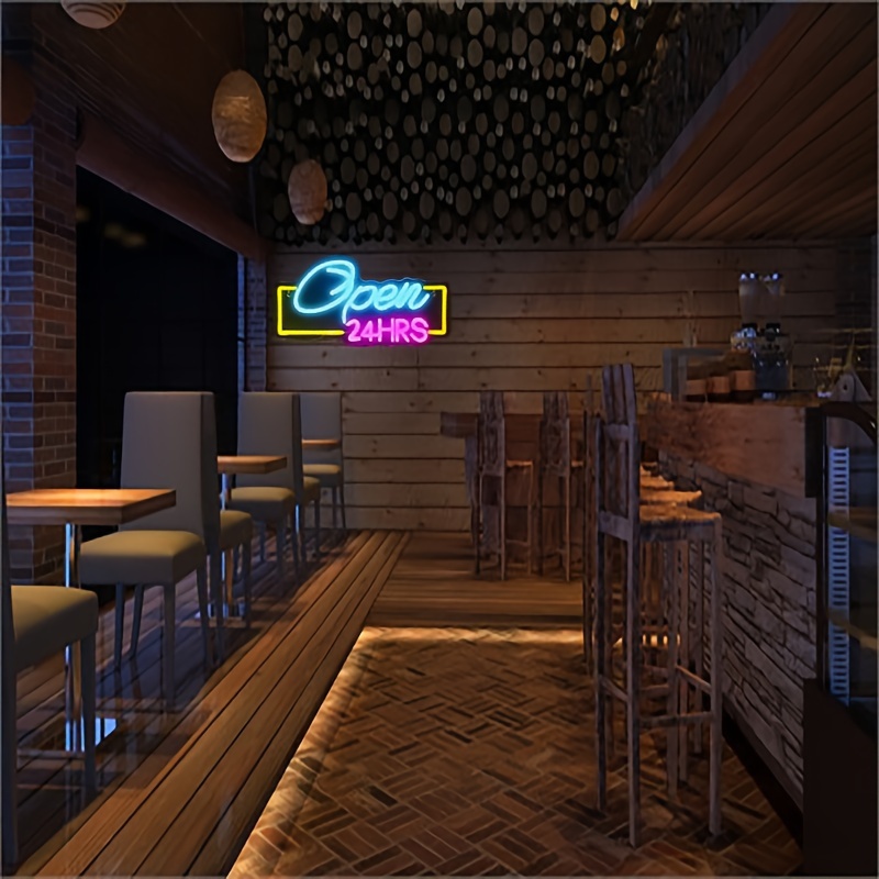 壁装飾用LEDネオンサインライト,室内常夜灯,店舗,コーヒー - Decor Lighting Opening Hours のレビューと価格