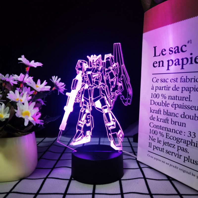 モビルスーツガンダム ストライクフリーダム＆ウイングゼロ 3 - Lighting Room Decor Items のレビューと価格
