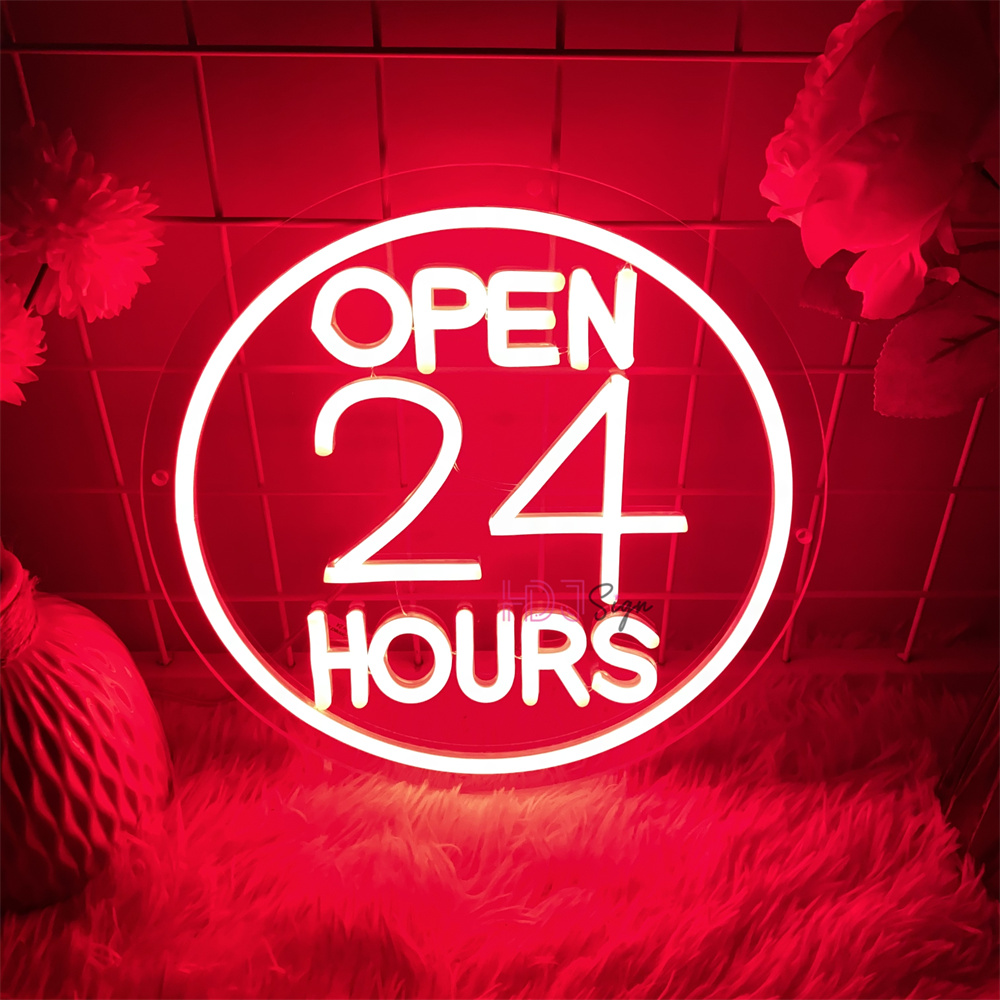ネオンLEDサイン 開店24時間 コーヒーバー ネオンLED - Decor Lighting Opening Hours のレビューと価格