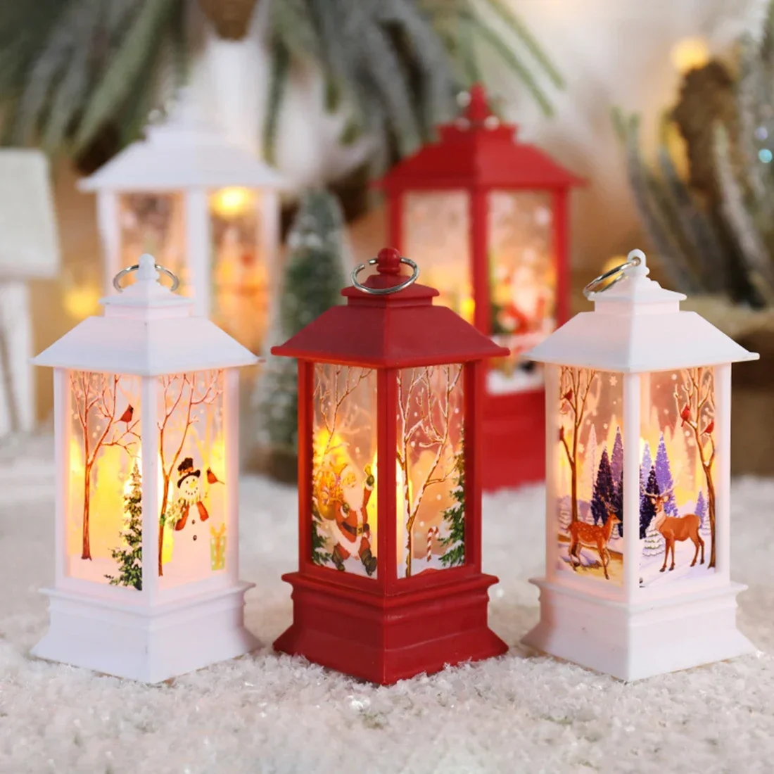 クリスマスホームデコレーション製品 クリスマスLEDランタン - Lighting Home Decor Products のレビューと価格