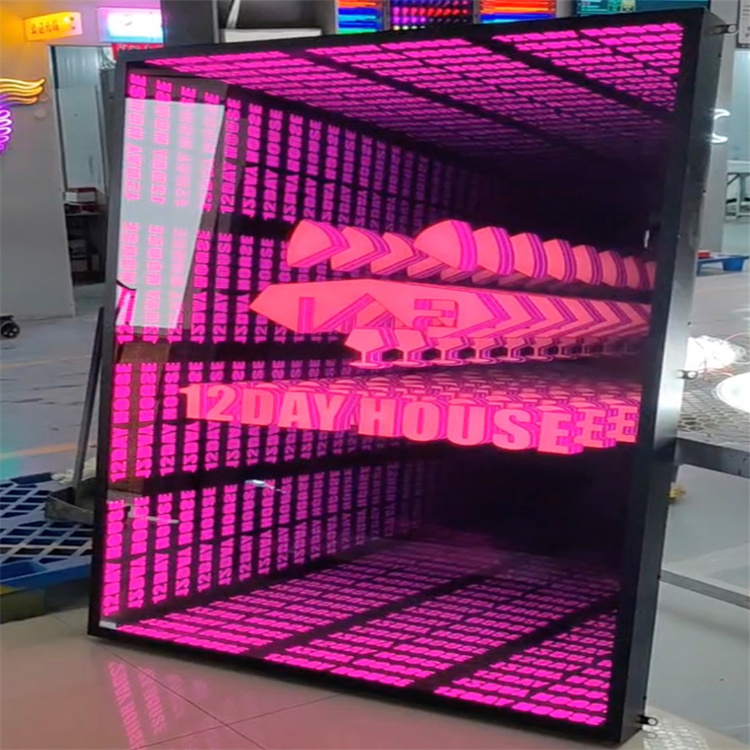 無料デザインのカスタマイズ可能なマジックインフィニティミラー - Neon Sign Custom Led のレビューと価格