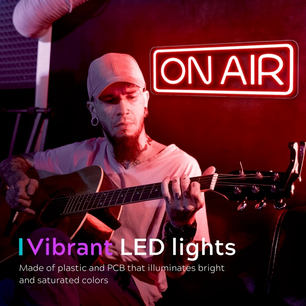エアLEDネオンライトのサイン、ライブオンエア、ガナーストリ - Neon Sign Custom Led のレビューと価格