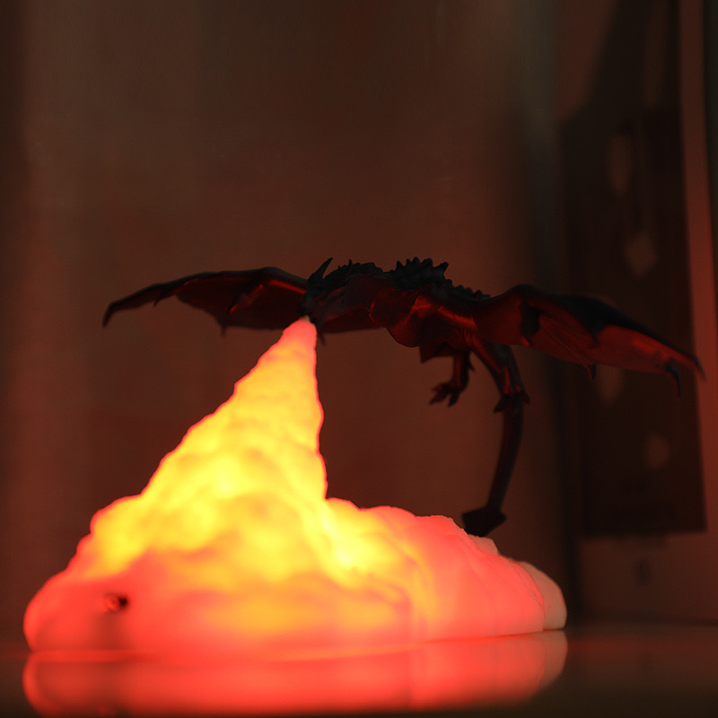 3D プリントのロケット ライト、新しいユニークなギフト、ク - Lighting Home Decor Products のレビューと価格